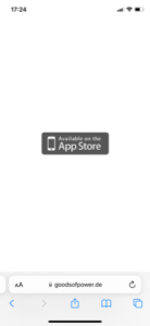 GoodsOfPower_Apple App Store